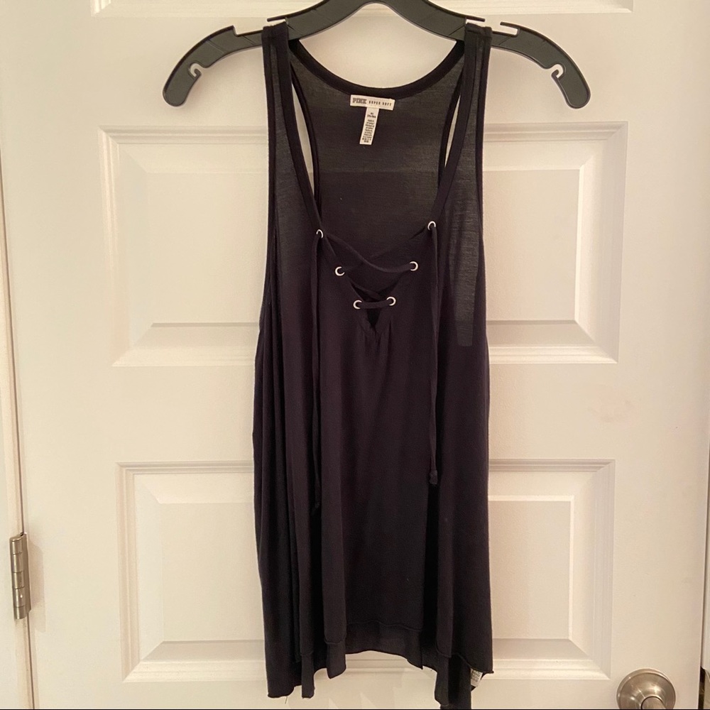 VS PINK flowy tank top